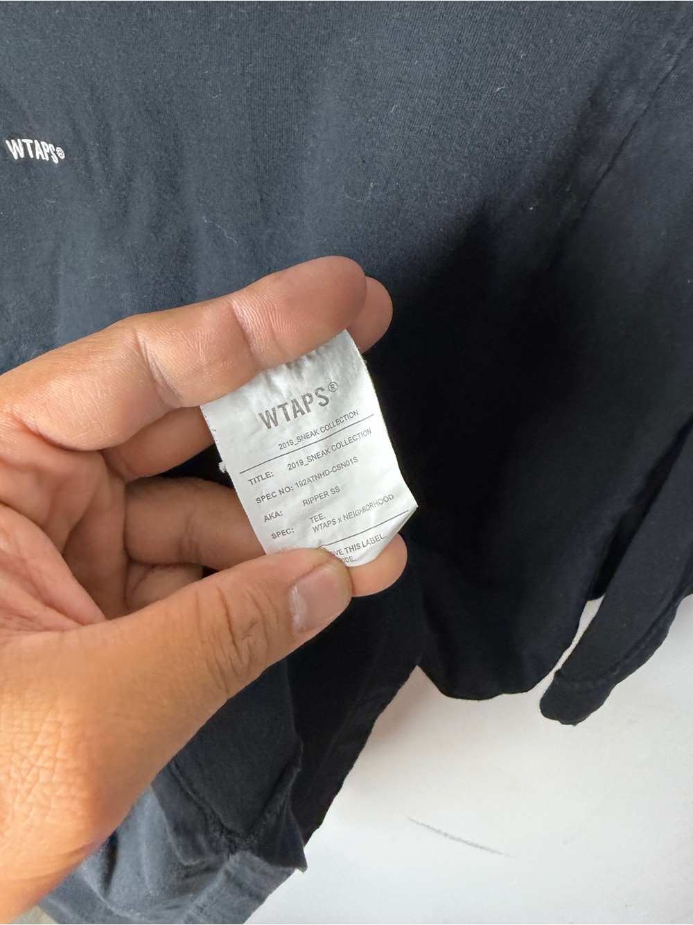 Neighborhood x Wtaps Deconstructed Tee - Picture 9 of 12
